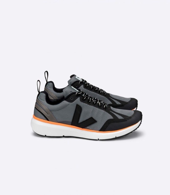 Veja Original Condor 2 Alveomesh Beton Crna Neon-narančasta