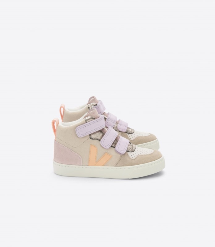 Veja Original V-10 Mid Suede Multico Badem Breskva