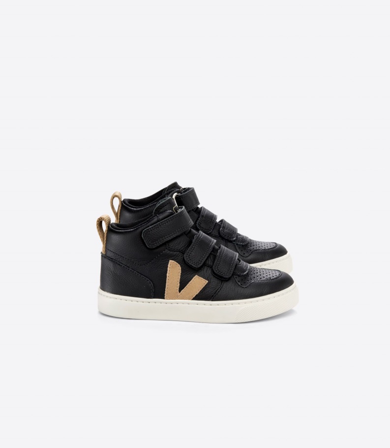 Premium Veja Original Mid Chromefree Kožna Crna Dune