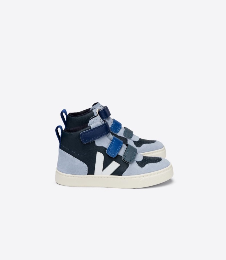 Veja Original Mid Chromefree Leather Multico Nautico Menthol Special