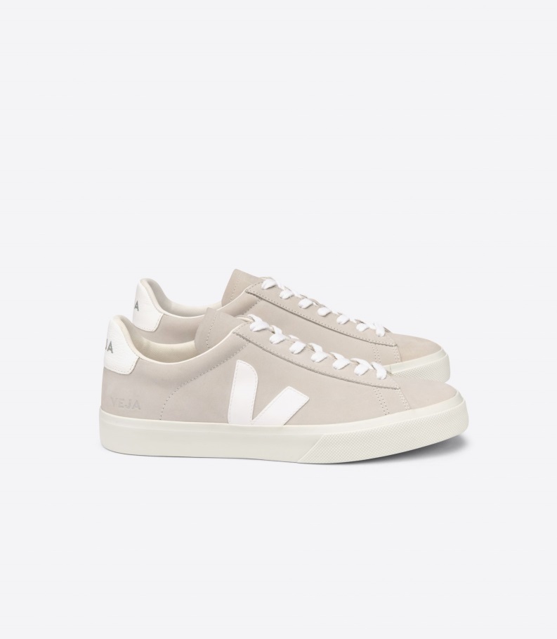 Premium Veja Origional Nubuck Natural White