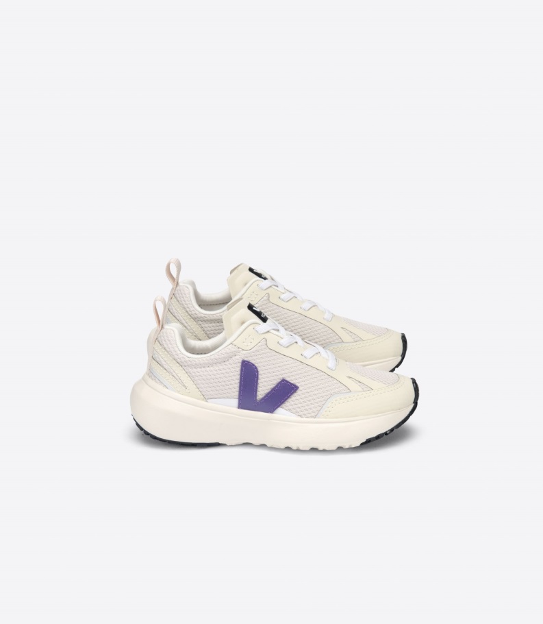 Special Elastic Laces Natural Purple Veja Origional