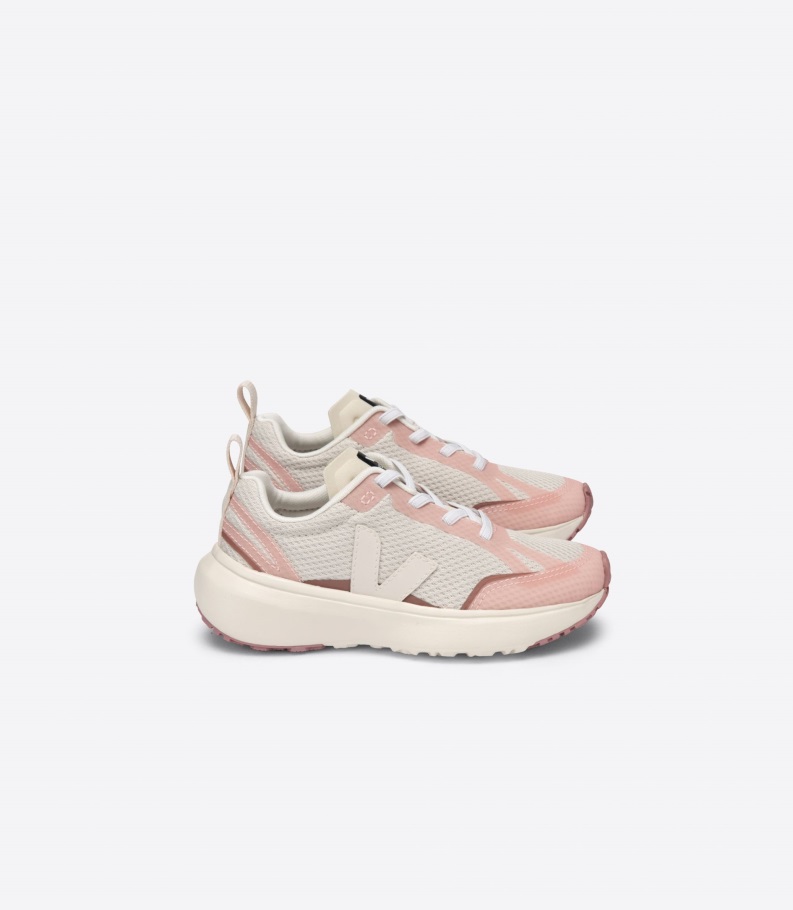 Veja Origional Perfect Elastic Laces Natural Dried Petal