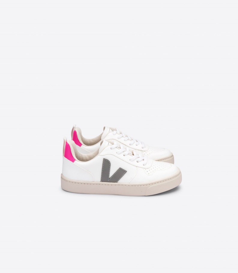 Original Laces Cwl White Oxford Grey Sari Veja