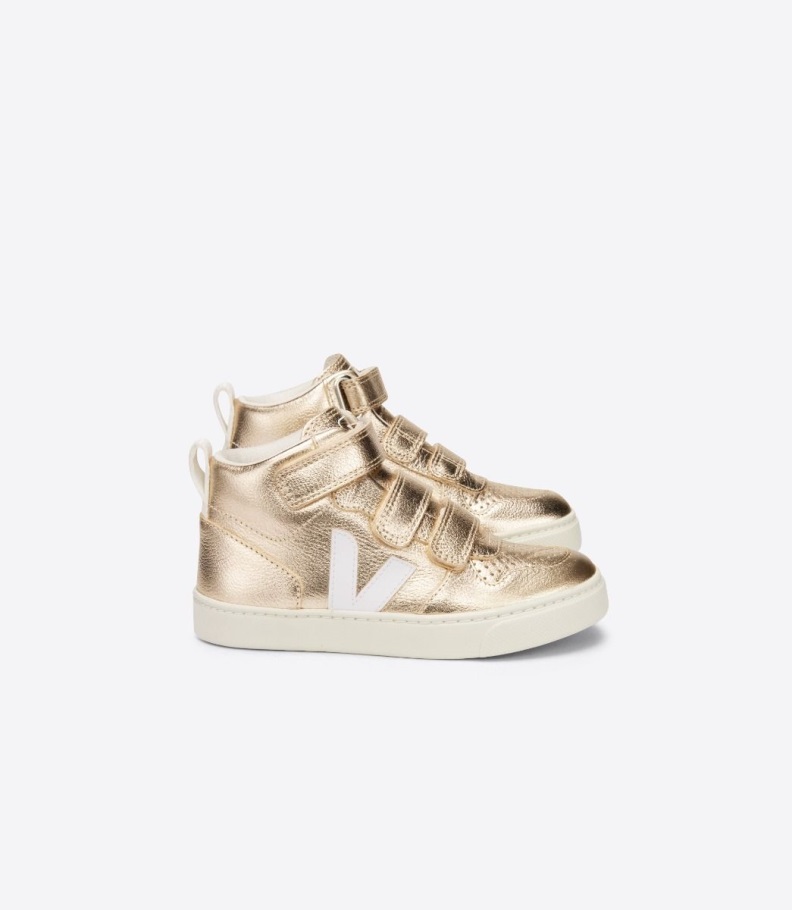 Veja Origional Mid Chromefree Leather Platine White Series