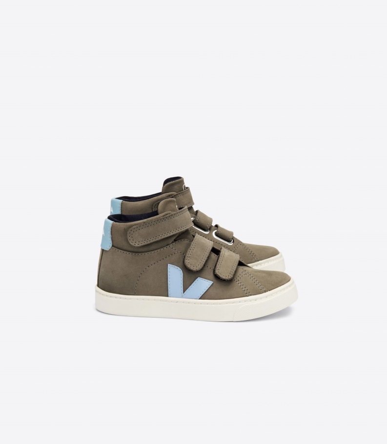 Veja Origional Mid Nubuck Moonrock Steel Premium