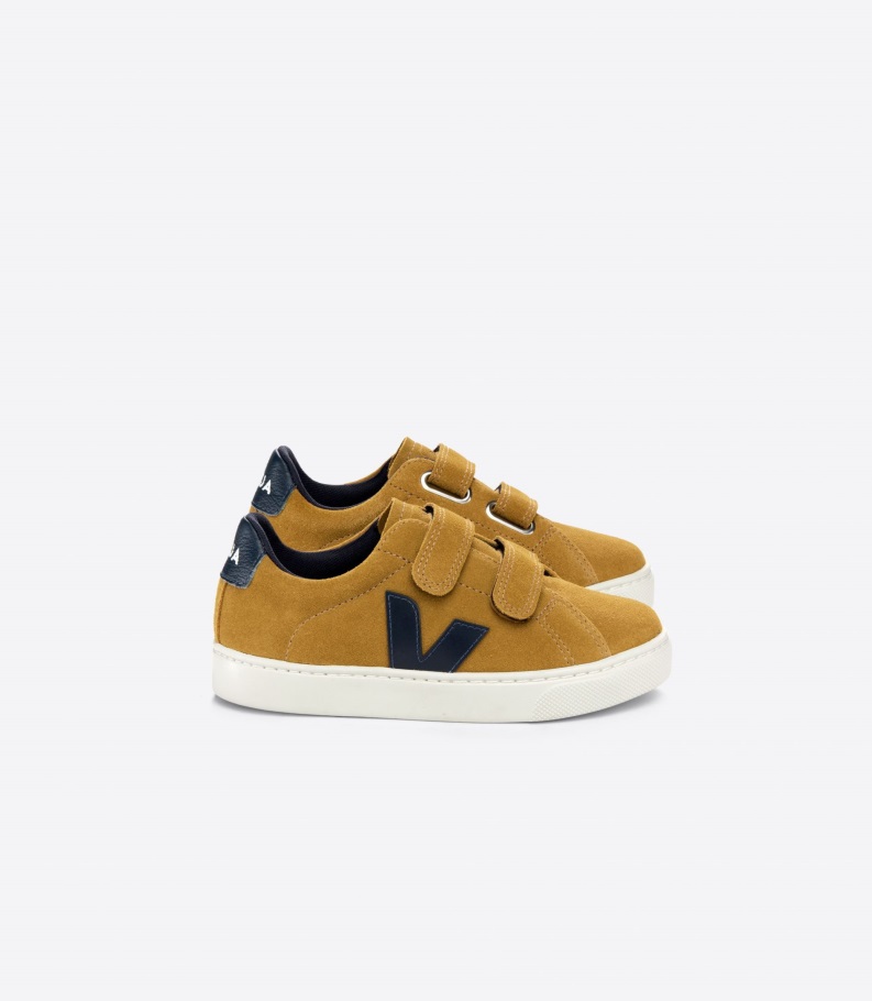 Perfect Suede Camel Nautico Veja Origional