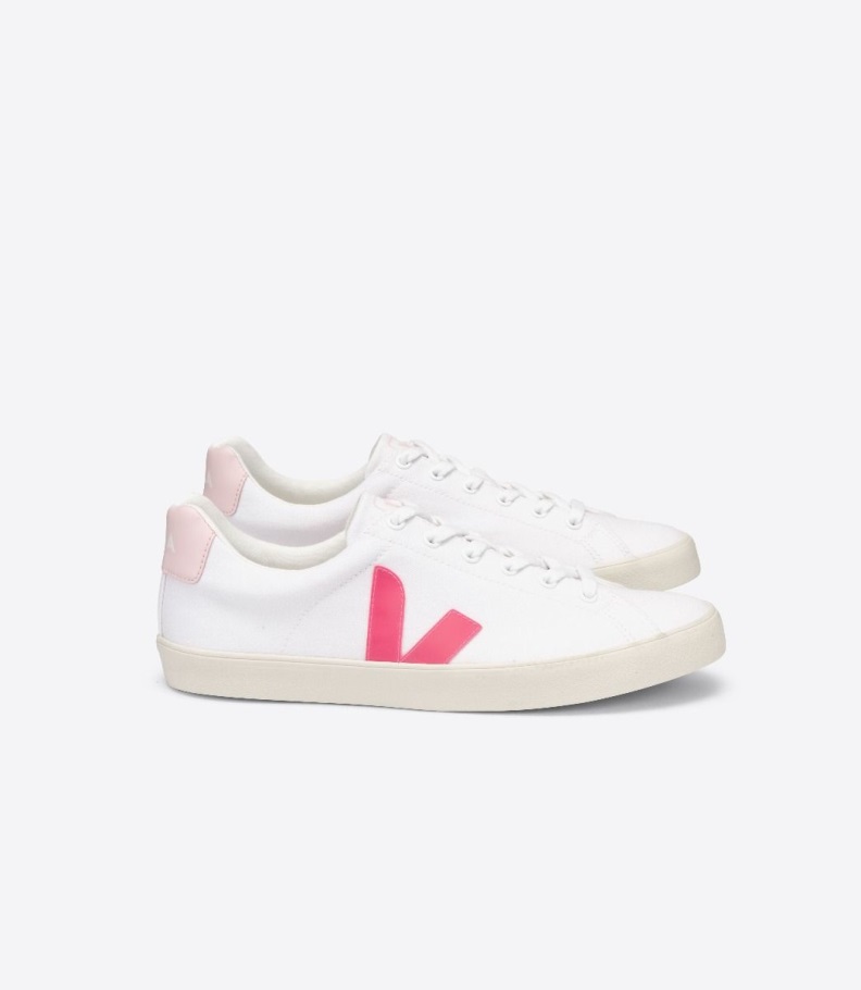 Perfect Veja Origional Se Canvas White Rose Fluo Petale
