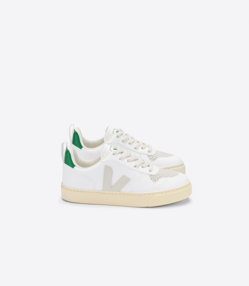 Special Veja Origional Laces Cwl White Pierre Emeraude