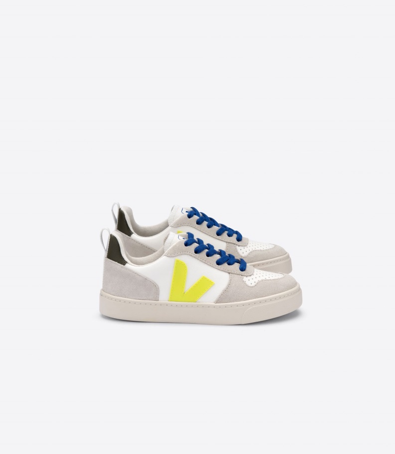 Veja Origional X Bonton White Jaune Fluo Kaki Collection