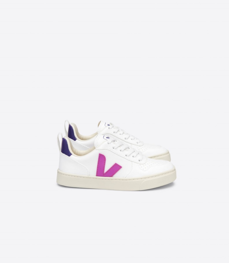 Veja Origional Laces Cwl White Ultraviolet Purple Perfect