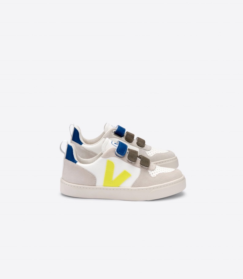 Veja Origional X Bonton White Jaune Fluo Indigo Perfect
