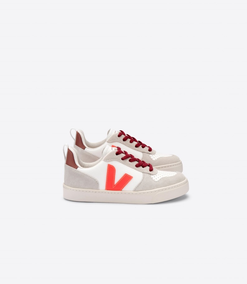 Veja X Bonton White Orange Fluo Dried Petal Original
