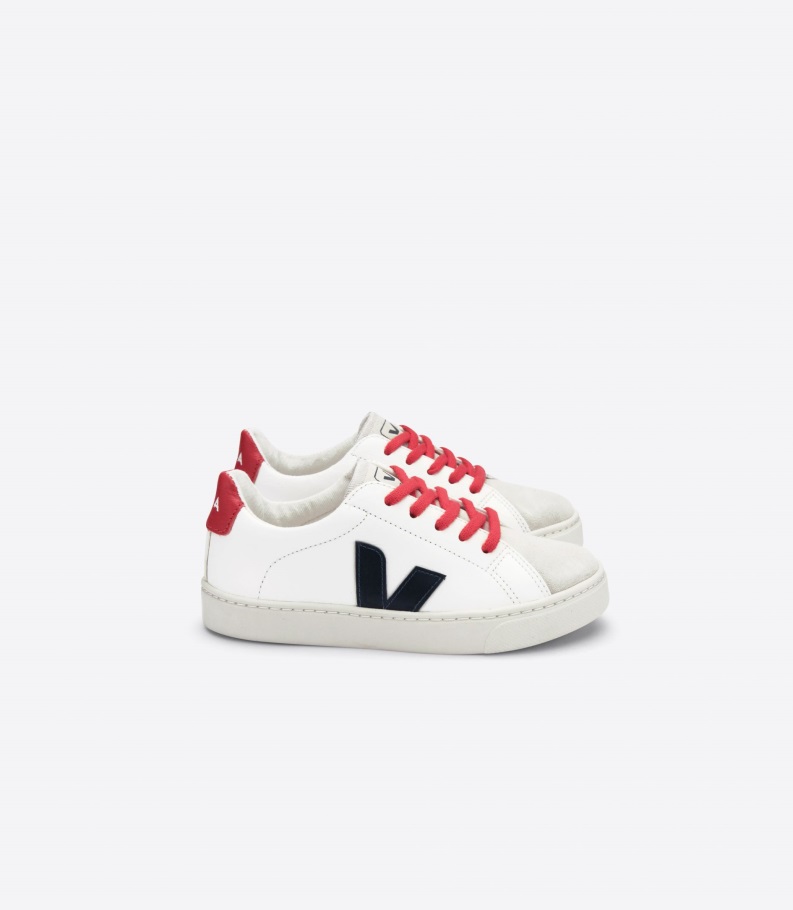 Laces Chromefree Leather White Nautico Pekin Premium Veja Origional