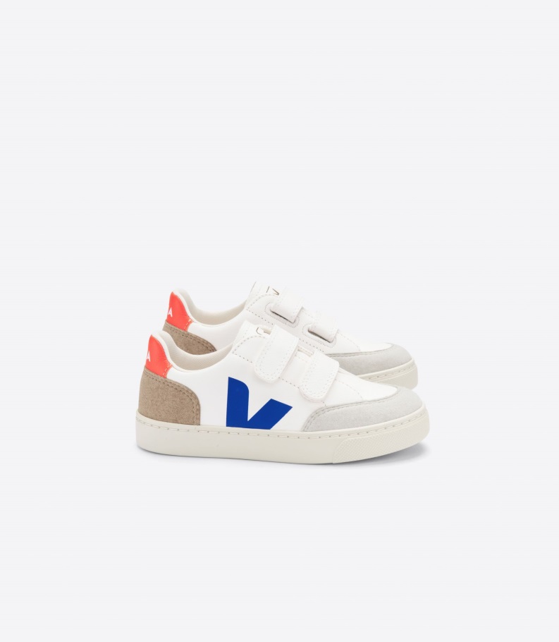 Veja Origional Collection Chromefree Leather White Multico Miel