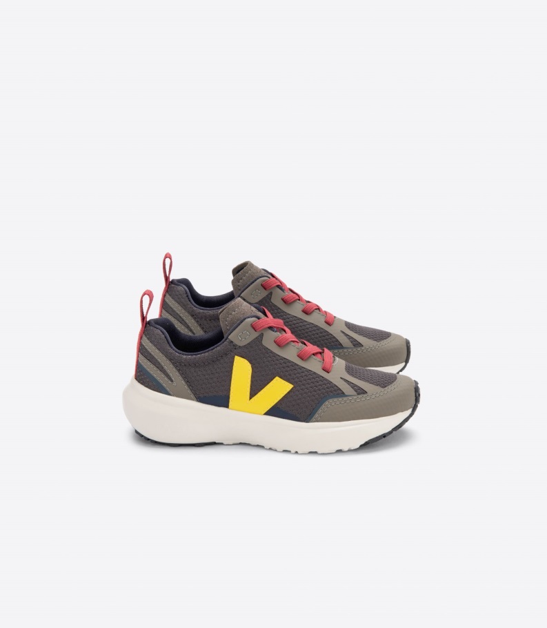 Veja Origional Elastic Laces Alveomesh Grafite Tonic Series