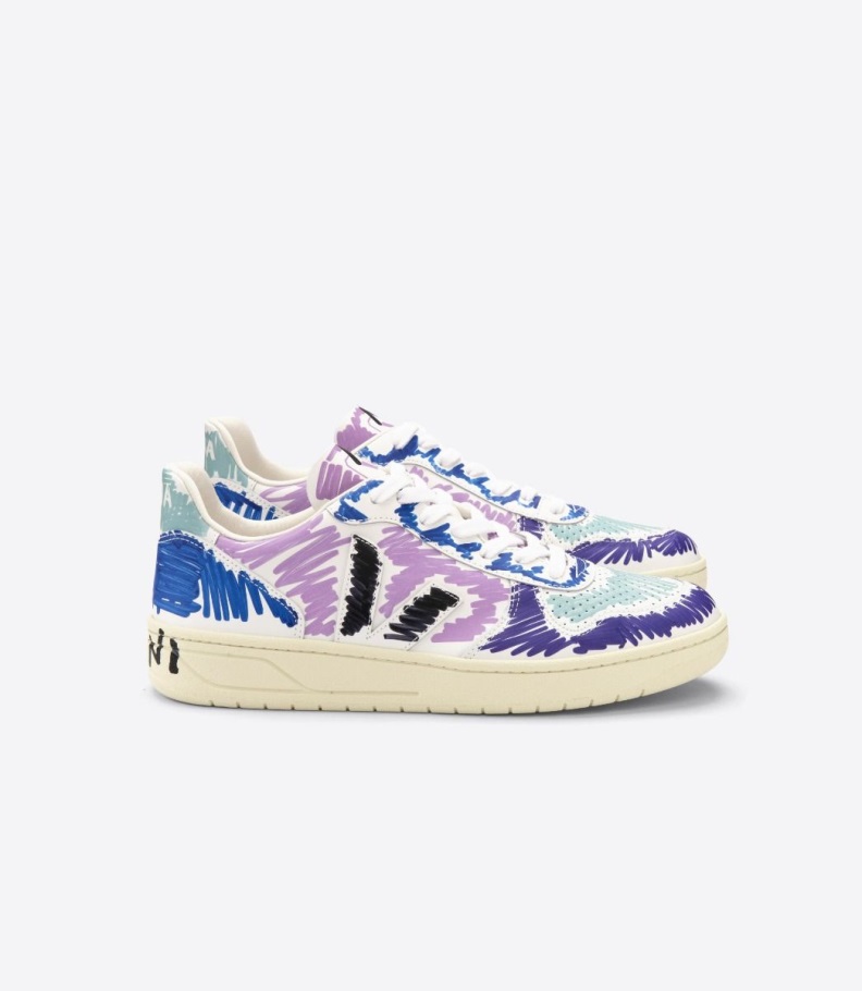 Leather Veja X Marni Orchid Black Original