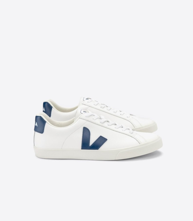 Veja Origional Collection Leather White Cobalt