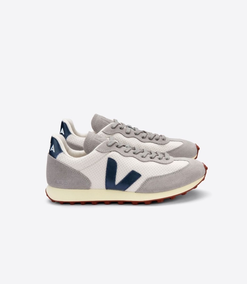 Veja Origional Series Branco Hexamesh Gravel Nautico Oxford-Grey
