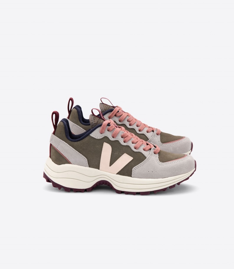 Series Veja Origional Suede Kaki Sable Oxford Grey