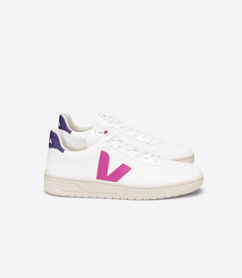 Cwl White Ultraviolet Purple Veja Origional Perfect