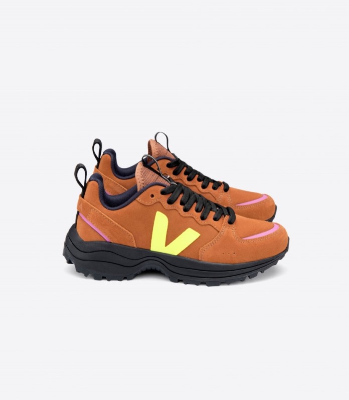 Veja Original Venturi Antilop Tuile Jaune Fluo Crni Potplat