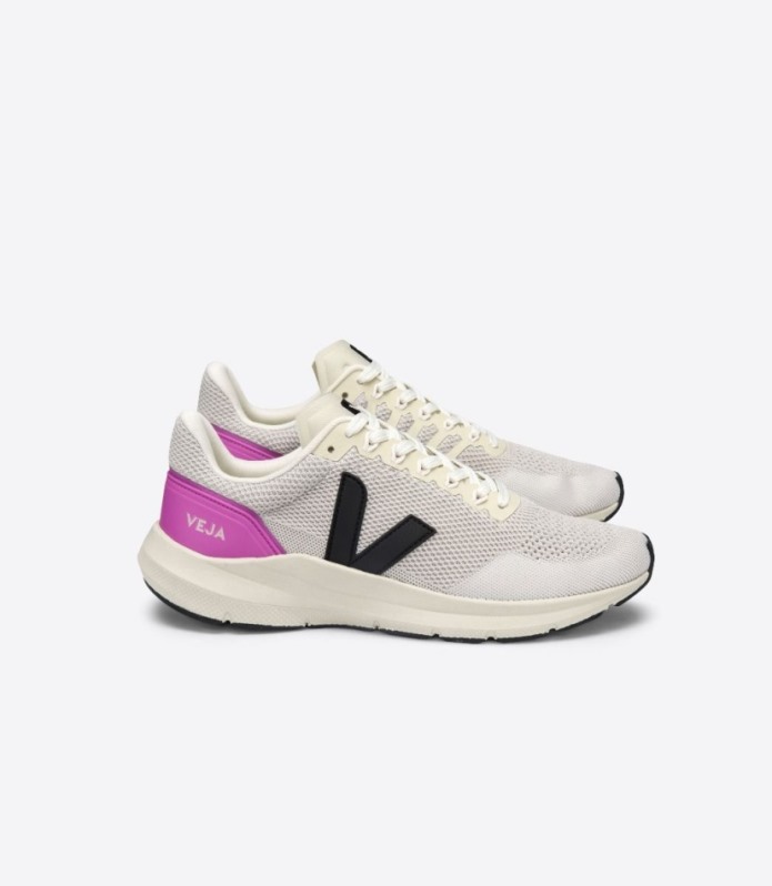 Veja Original Marlin V-knit Kreda Crna Ultraljubičasta