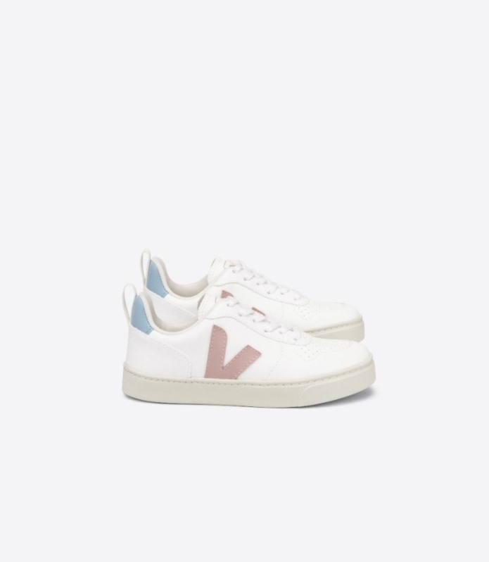 Veja Original V-10 Vezice Cwl Bijela Babe Plava